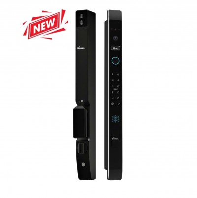 Khóa thông minh nhận diện khuôn mặt Demax EL908 BL CNC