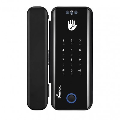 Khóa cửa kính Demax EL800G BL TTLOCK Face-ID